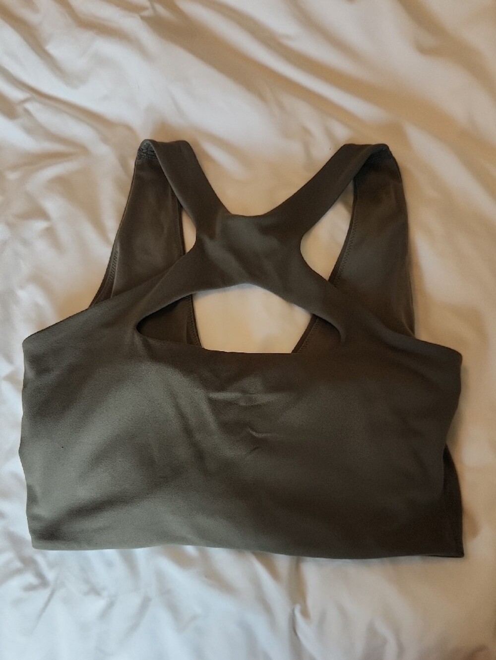 Lululemon M Bend This Scoop and Cross Bra *Light Support, A-C Cups M=8 - Picture 6 of 8